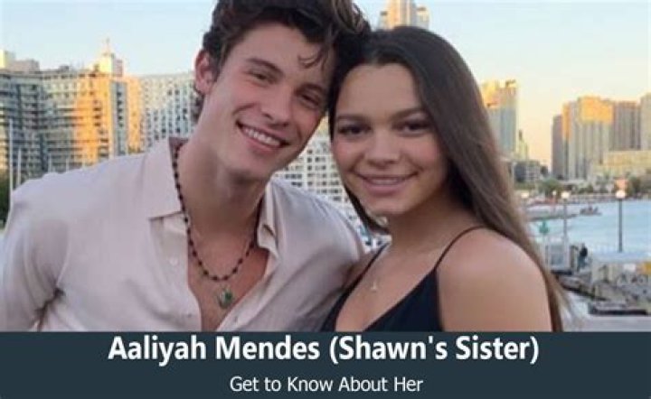 Aaliyah Mendes(TikTok Star)Shawn Mendes’ Sister, Bio, Wiki, Age, Parents, Boyfriend, And Net Worth.