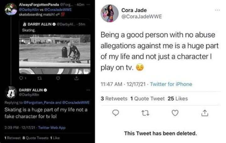 Darby Allin Abuse Allegations: Cora Jade Viral Tweet Goes Missing, What Happened?