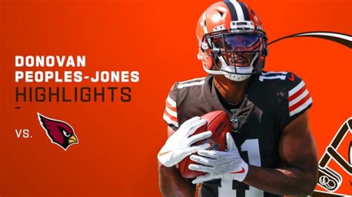 Donovan peoples-Jones Height: How tall is Donovan peoples-Jones?