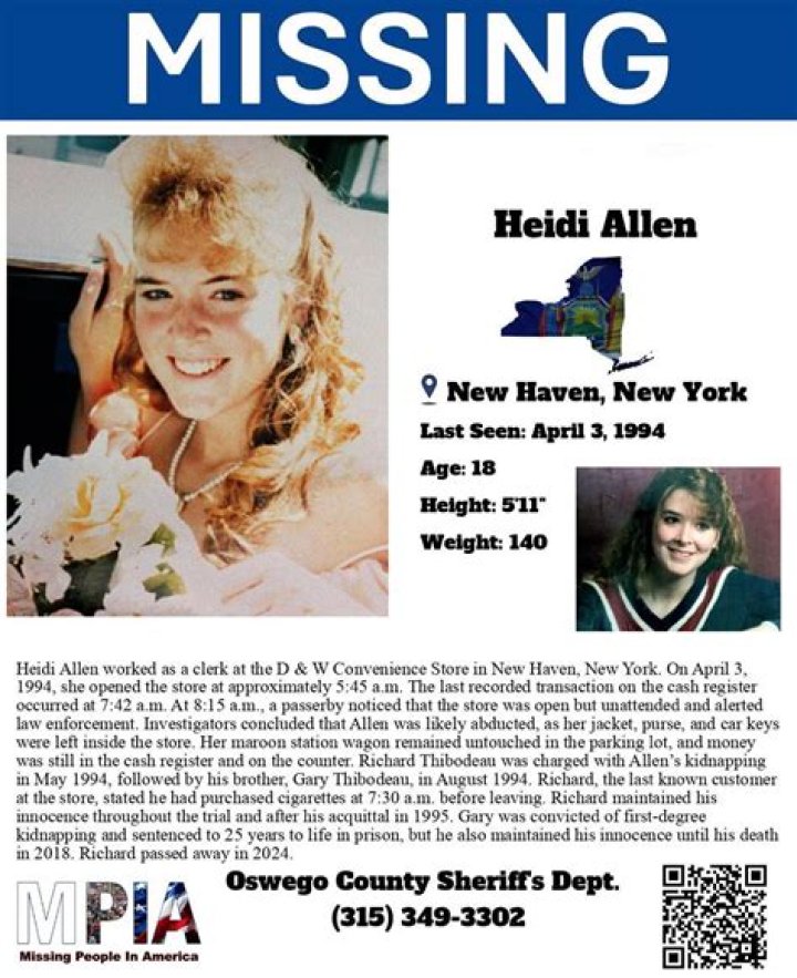Heidi Allen Missing Case Update – Did Gary Thibodeau Kill Her?