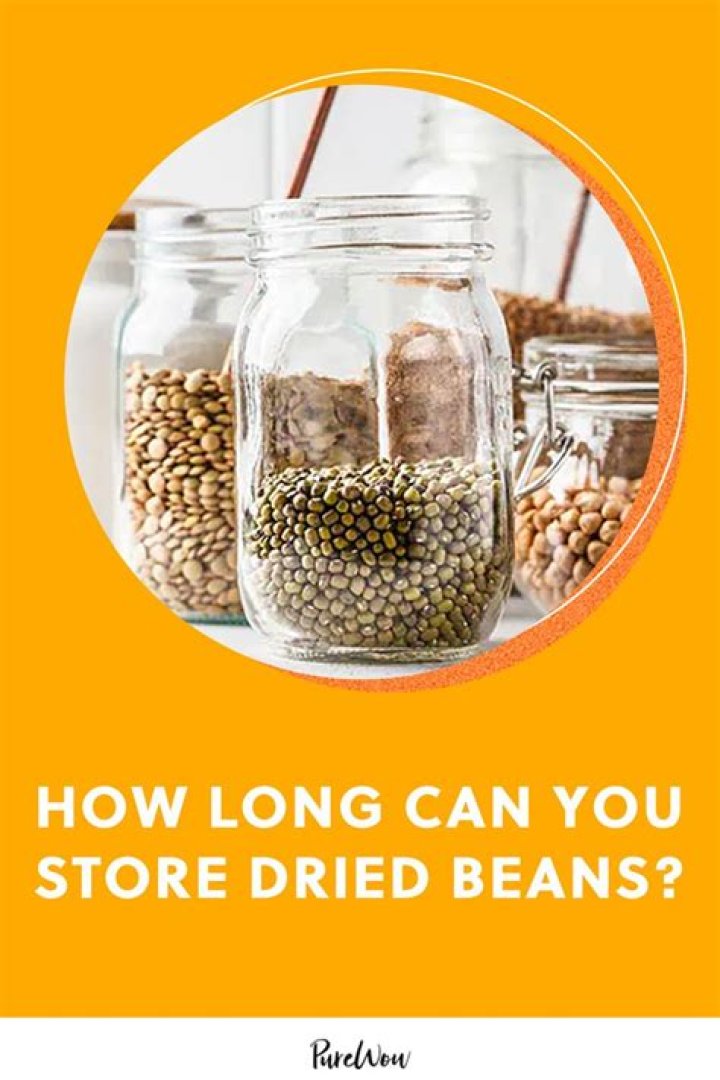 How long can you store dried beans