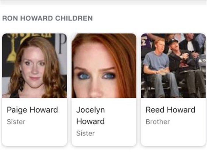 Jocelyn Howard Biography; Net Worth, Height, Middle Name, Twin And Movies Of Ron Howard’s Daughter