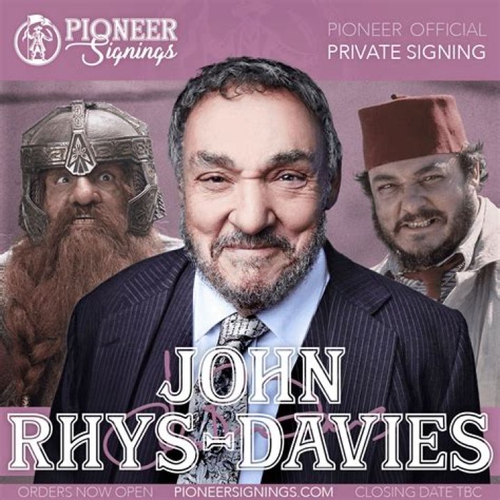 John Rhys-davies Net Worth, Income, Salary, Earnings, Biography