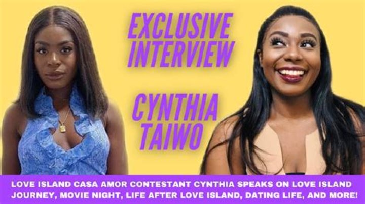 Love Island Cynthia Taylu Wikipedia, Biography, Age, Height, Partner, Ethnicity, Dating