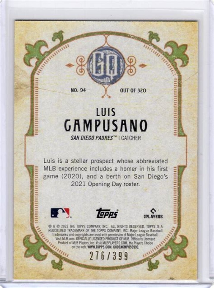 Luis Campusano Salary Nationality: Where Is He From?