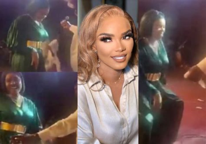 
“No Be Seduction Be This… The Place I See That Hand Ehh” -mixed Reactions Trail Iyabo Ojo’s Dance With Kwam1 