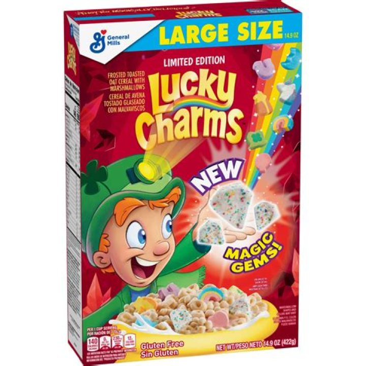 What are the lucky charm cereal shapes