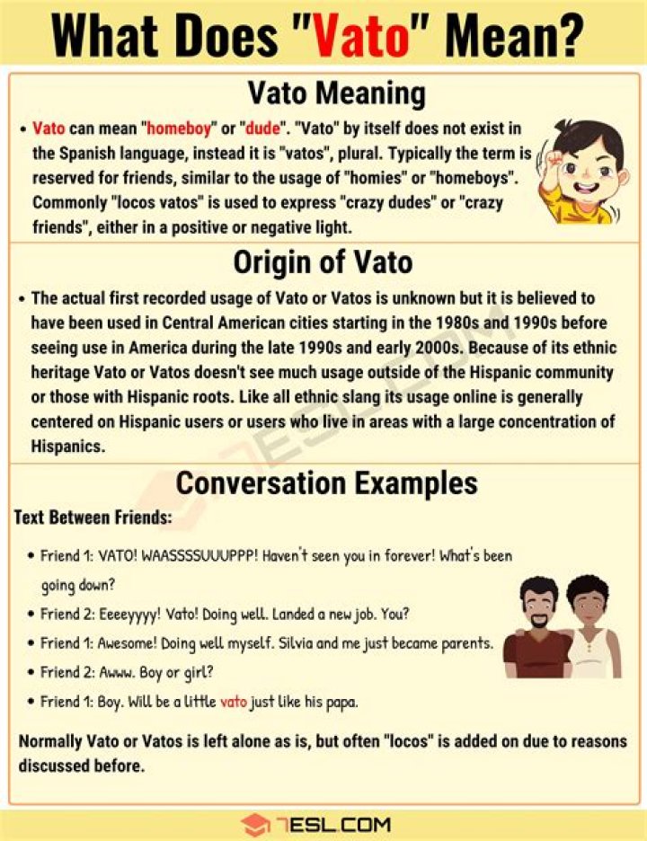 What does nombre vato mean